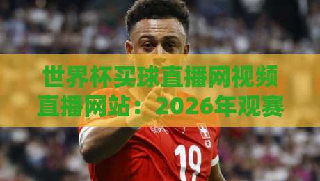 世界杯买球直播网视频直播网站：2026年观赛新选择，这些平台值得关注