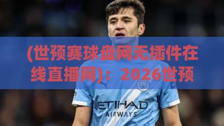 (世预赛球盘网无插件在线直播网)：2026世预赛观赛避坑指南，无插件真的靠谱吗？