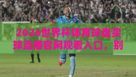 2026世界杯体育球盘买球直播官网观看入口，别踩坑！