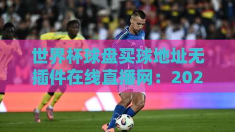 世界杯球盘买球地址无插件在线直播网：2026观赛避坑指南，老球迷都这么找信号